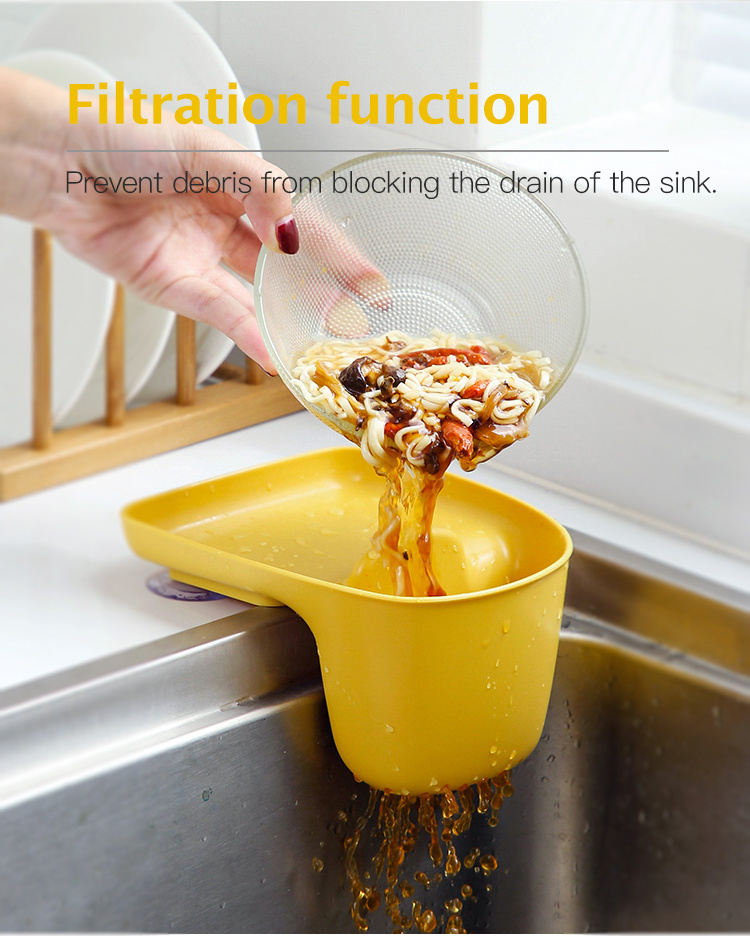 Sink Drain Rack Bathroom Suction-4